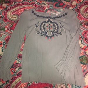 Embroidered blouse